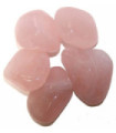 Lot de 24 pierres tumultueuses - Quartz rose M (K)