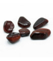 Sachet de 6 pierres précieuses africaines Oeil de tigre - rouge - Taille 8 - 30mm (KG)