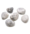 Sachet de 6 grandes pierres africaines - Howlite blanche - Magnésite