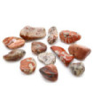 Bag of 12 Medium African Tumble Stones - Light Jasper - Brecciated