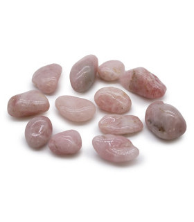 Sachet de 12 pierres africaines moyennes - Quartz Rose