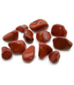 Bag of 12 Medium African Tumble Stones - Jasper - Red