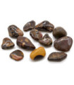 Bag of 12 Medium African Tumble Stones - Picture Nguni