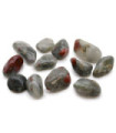 Sachet de 12 pierres africaines moyennes - Bloodstone - Sephtonite