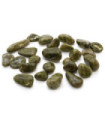 Sachet de 24 petites pierres africaines - Epidote Flocon de neige