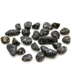 Sachet de 24 petites pierres africaines - Pintade