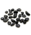 Bag of 24 Small African Tumble Stones - Black Onyx