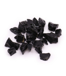 Untreated Black Obsidian Crystals - Defensive Strength & Beauty
