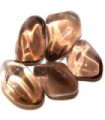Pack of 24 Tumble Stones - Smoky Quartz Irradiated L