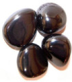 Lot de 24 pierres d'achoppement L - Hématite