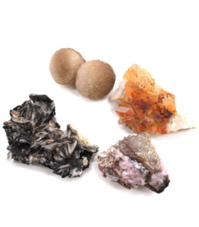 Diverse Mineral Specimen Set - Ideal Gift for Collectors