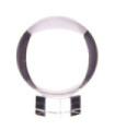 Crystal Ball on Stand 130mm