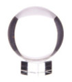 Crystal Ball on Stand 200mm