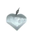 Selenite Heart Pendant