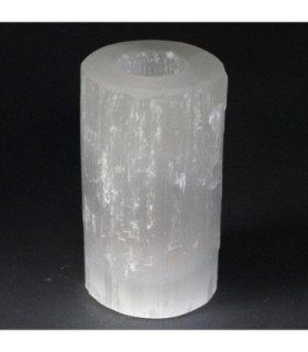 Elegant Selenite Candle Holders