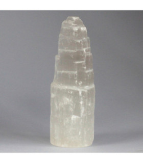 Natiural Selenite Tower - 15 cm
