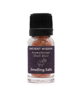Faites l'expérience d'une poussée d'énergie avec le sel odorant d'aromathérapie Skull Blast