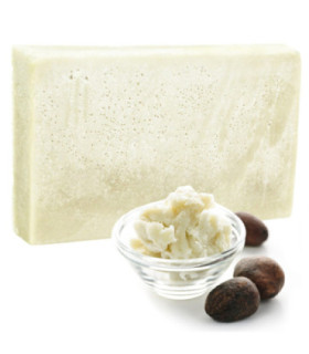 Luxury Double Butter Soap Loaf - Earthy Oils for Skin Pampering