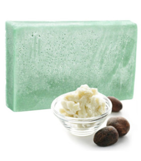 Double Butter Luxury Soap Slice - Minty Oils