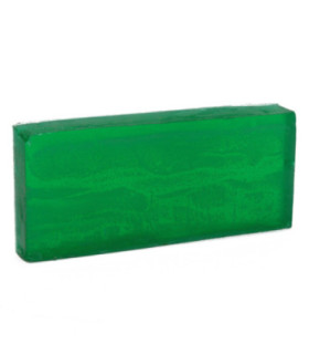 Menthe poivrée - Teinte verte - HE Savon en lamelles 100g env.