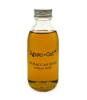 140ml Moroccan Roll Reed Diffuser Refill - Sustainable & Long-lasting