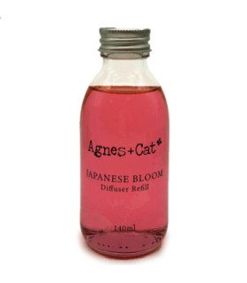 140ml Japanese Bloom Reed Diffuser Refill - Agnes and Cat