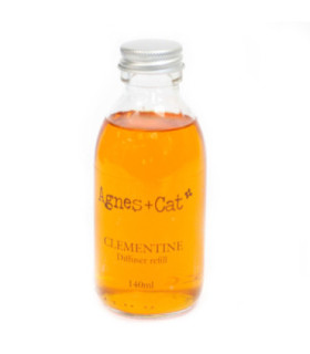 140ml Reed Diffuser Refill in Clementine - Agnes & Cat