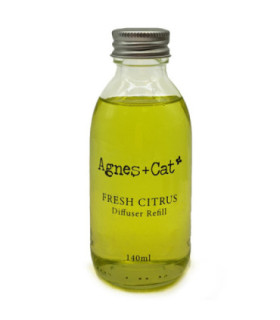 140ml Citrus Reed Diffuser Refill - Long-lasting, Eco-friendly