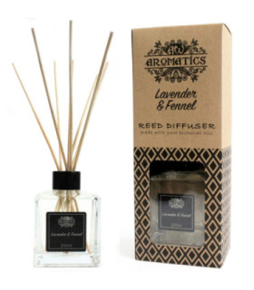 Lavender & Fennel Essential Oil Reed Diffuser - Natural Aromatherapy