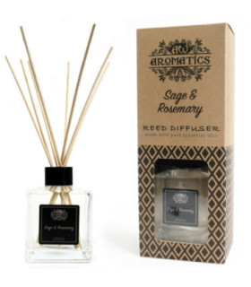 Sage & Rosemary Essential Oil Reed Diffuser - Aromatic Journey