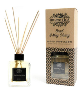 Basil & Maychang Essential Oil Reed Diffuser - Aromatic Journey