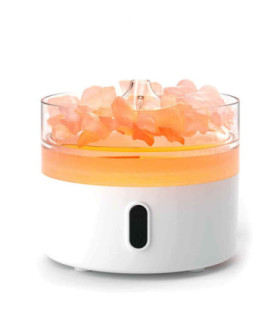Diffuseur d'arômes au sel de l'Himalaya : Diffuseur d'huiles essentielles pour la maison et le bureau