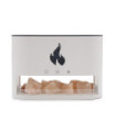 Diffuseur d'arômes Blaze - Chambre de sel de l'Himalaya - USB-C - Effet flamme (sel inclus)