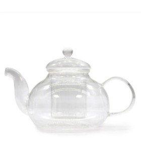 Théière à infusion en verre - Perle ronde - 800ml