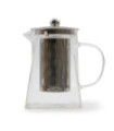 Théière à infusion en verre - Forme de tour - 750ml