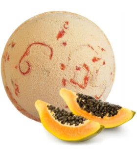 Tropical Paradise Coco Bath Bombs - Papaya: A Tropical Bath Experience