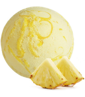 Tropical Paradise Coco Bath Bombs - Pineapple: An Island Bathing Experience