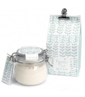 Bougies Kilner Jar - Dolly Blue : Bougies écologiques à la cire de soja