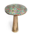 Large Mushroom - 20cm -  Mediterranean Tile Pattern
