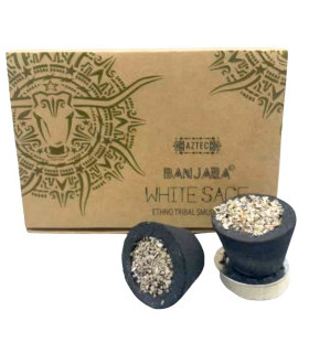 Exquisite Resin Cups with White Sage for Aromatic Experience