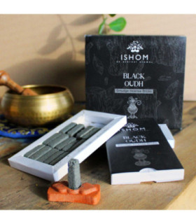 Black Wood Incense: Enigmatic Blend of Agarwood Oil & Powder
