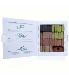 Natural Incense Resin Bricks Sets: A Symphony of 7 Unique Fragrances