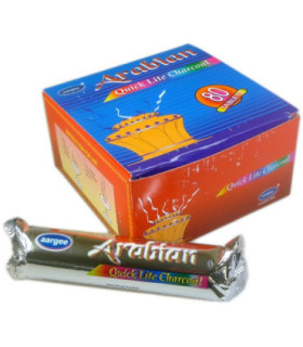 Quality Charcoal Tablets Tubes for Burning Resins, Herbs, Incense