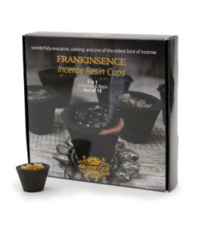 Coupes en résine : Encens Aromatique Ancien pour une Ambiance Calmante à la Maison