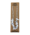 Longstone Gem Necklace - White Jasper