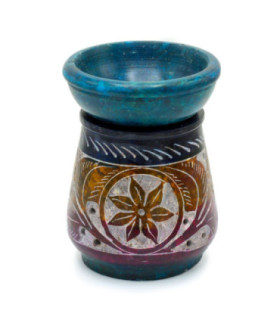 Natural Soapstone Oil Diffuser: Handcrafted Aromatherapy Accessory