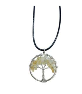 Tree of Life Pendant - Carnelian