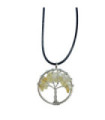 Tree of Life Pendant - Carnelian