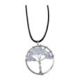 Tree of Life Pendant - Rock Crystal
