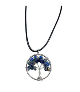 Tree of Life Pendant - Sodalite